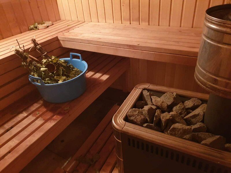 Ruská sauna pro 6 osob v Kašparově mlýně